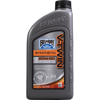 3601-0939 BEL RAY 20W50 FULL SYNTHETIC MOTOR OIL, 1QT